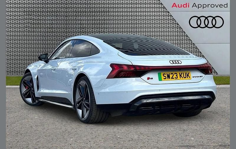 Used Audi e-tron GT quattro Comfort 475 kW (646 HP) 2023 Grey Sedan