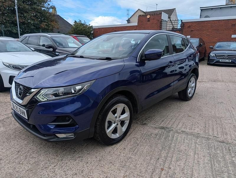 Used Nissan Qashqai Acenta Premium 115 HP (84 kW) 2020 Blue SUV