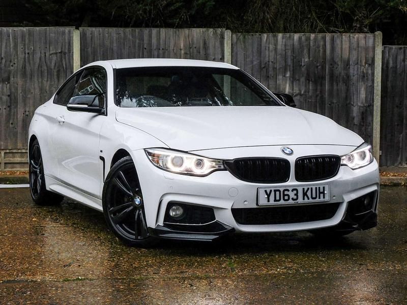 White Used 2013 BMW 420 M Sport Coupe | £8,495 (Fair price) - Image 1/4