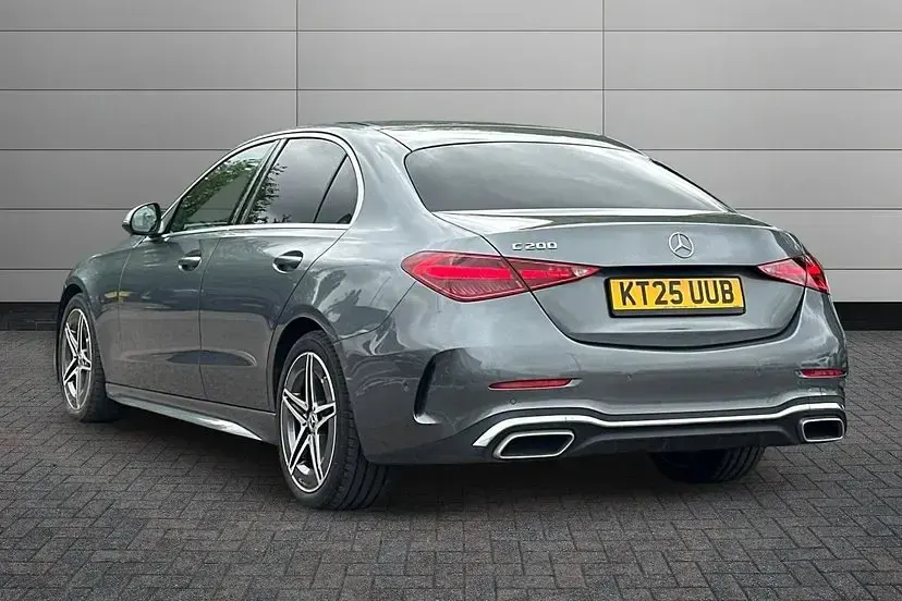 Used Mercedes C200 AMG line 221 HP (162 kW) 2025 Grey Sedan