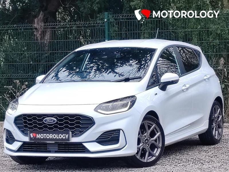 Used Ford Fiesta ST-Line 100 HP (73 kW) 2022 White Hatchback