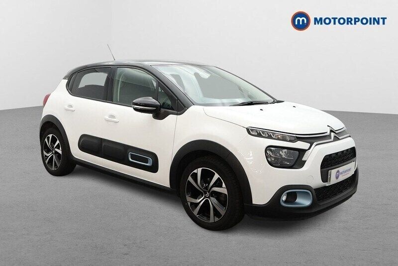 White Used 2023 Citroën C3 PureTech Hatchback | £10,599 (Good price) - Image 1/4