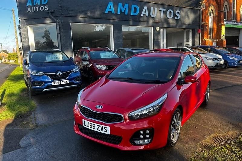 Red Used 2016 Kia Ceed GT-Line Hatchback | £5,995 (Fair price) - Image 1/1