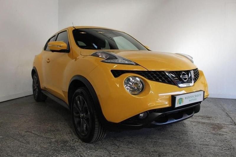 Used Nissan Juke S 110 HP (80 kW) 2017 Yellow SUV