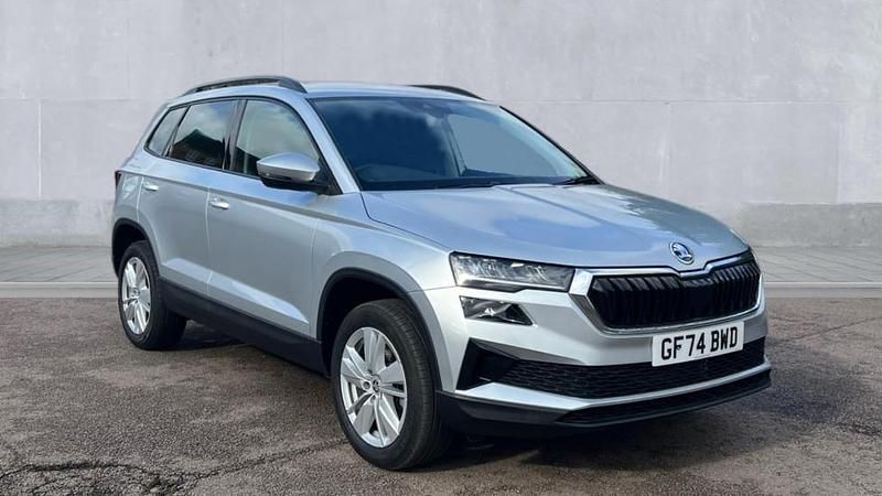 Used Skoda Karoq SE Drive 150 HP (110 kW) 2024 Brilliant silver SUV