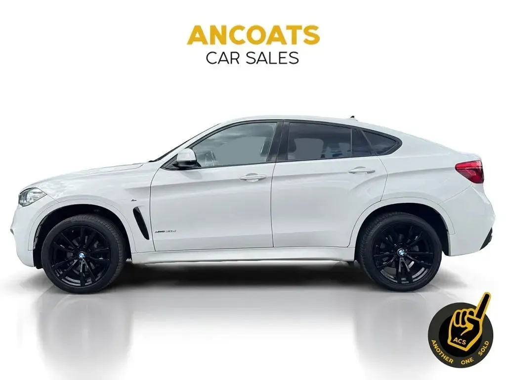 Used BMW X6 M Sport 258 HP (189 kW) 2017 White SUV