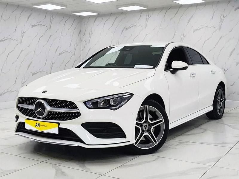 Used Mercedes CLA250e AMG Line Premium 2022 White Sedan