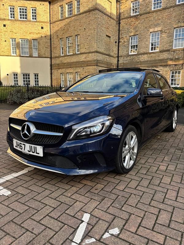 Used Mercedes A180 Premium 2017 Blue Hatchback