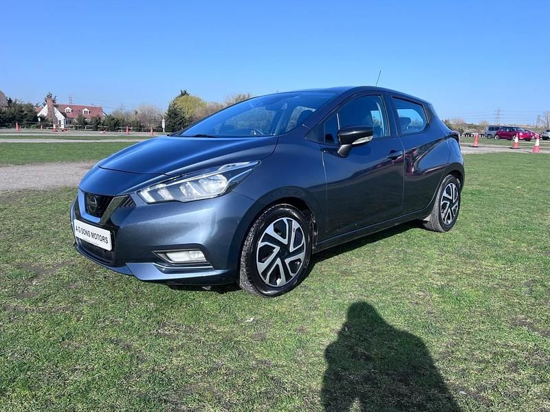 Used Nissan Micra Acenta 92 HP (67 kW) 2021 Grey Hatchback
