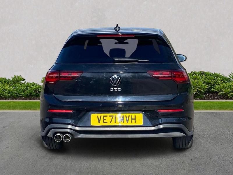 Used VW Golf VII GTD 200 HP (147 kW) 2021 Black Hatchback