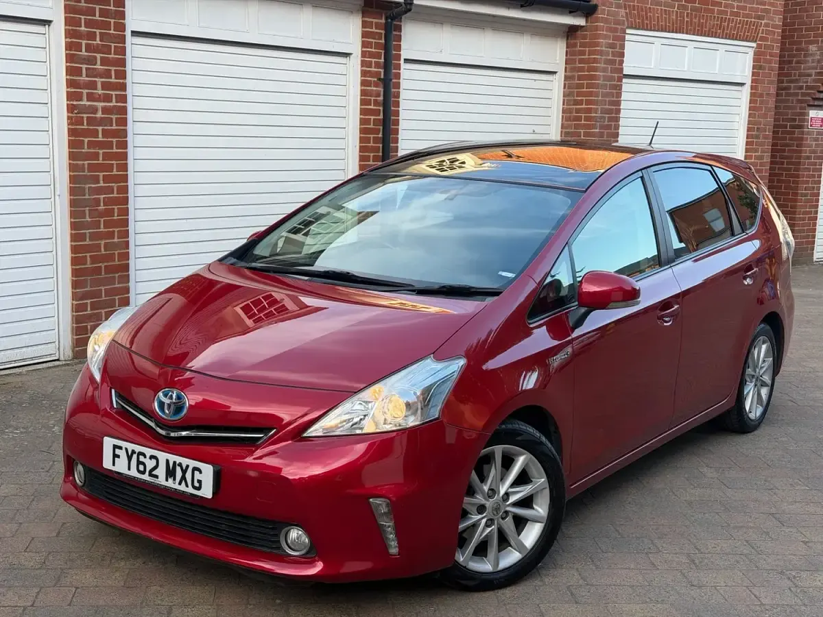 Used Toyota Prius+ 2012 Red MPV