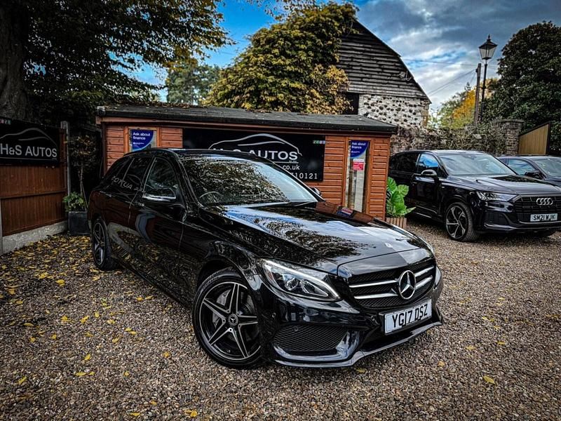 Used Mercedes C250 AMG line 2017 Black Estate