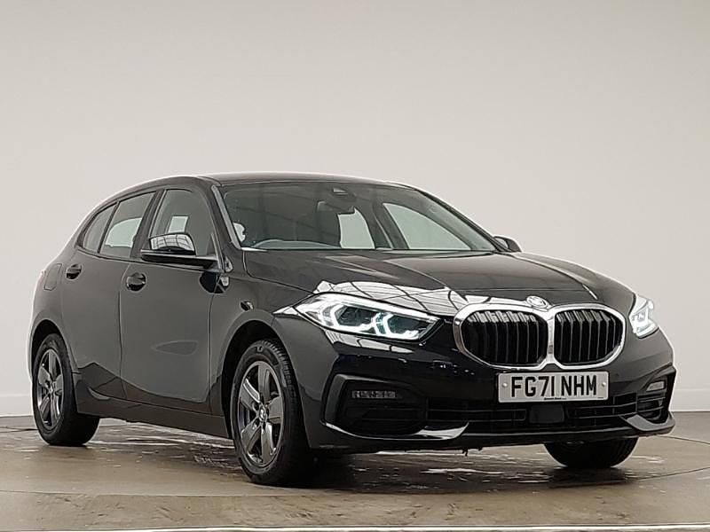 Black Used 2021 BMW 118 Comfort Edition Hatchback | £13,998 (Fair price) - Image 1/4