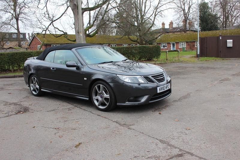 Used Saab 9-3 Cabriolet Aero 2010 Grey Cabriolet
