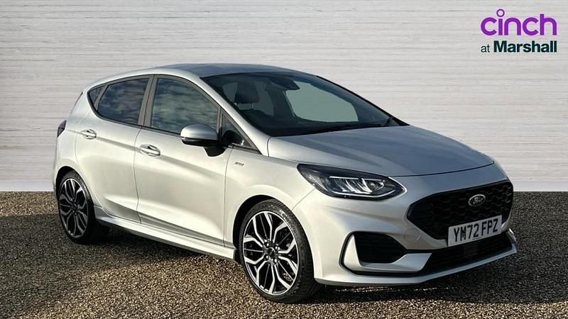 Used Ford Fiesta ST-Line X 125 HP (91 kW) 2023 Silver Hatchback