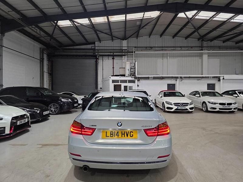 Used BMW 420 Sport Line 2014 Silver Coupe