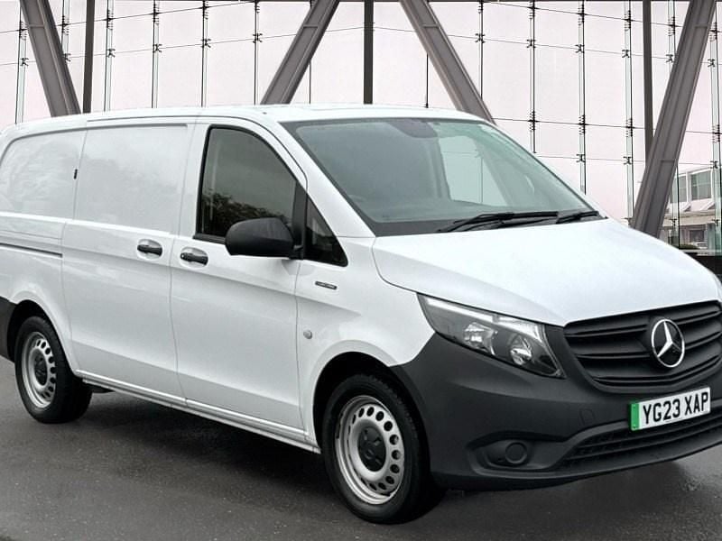 White Used 2023 Mercedes e-Vito Progressive Van | £16,895 (Fair price) - Image 1/4