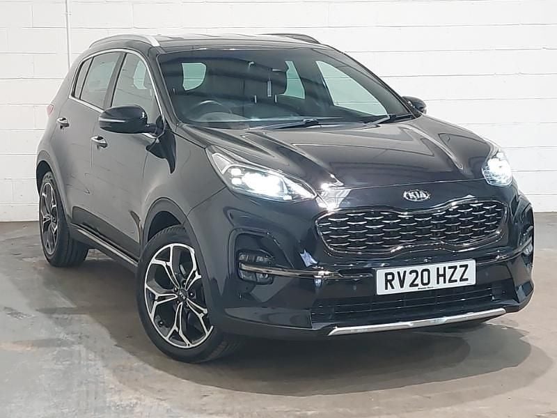Used Kia Sportage GT-Line 2020 Black SUV