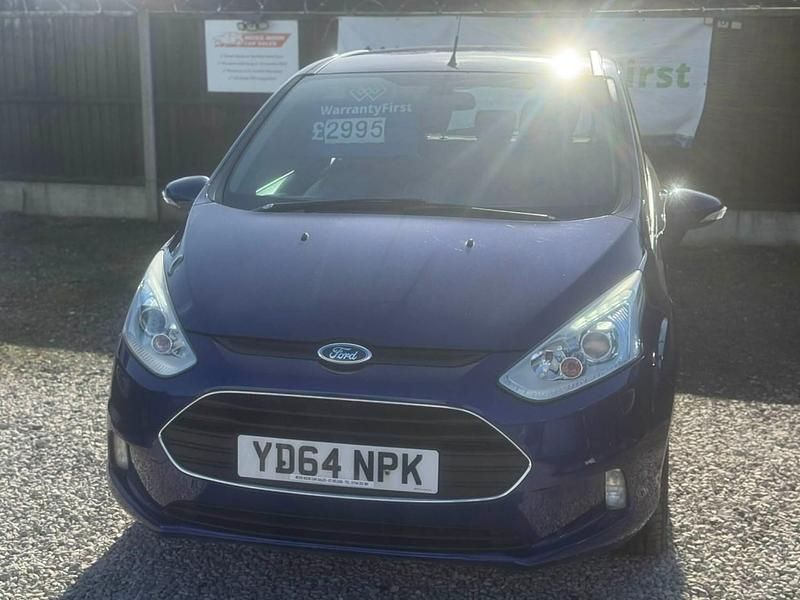 Used Ford B-MAX Zetec 100 HP (73 kW) 2014 Blue MPV