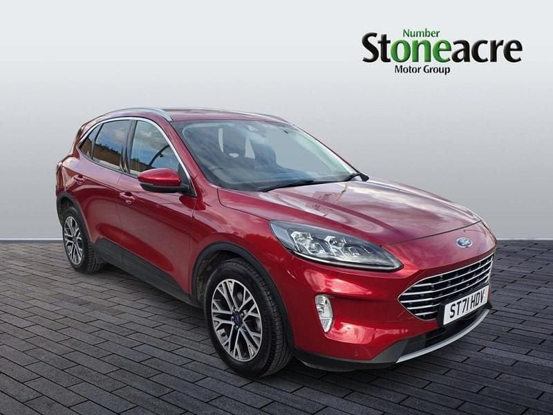 Red Used 2022 Ford Kuga Titanium SUV | £12,999 (Super price) - Image 1/4