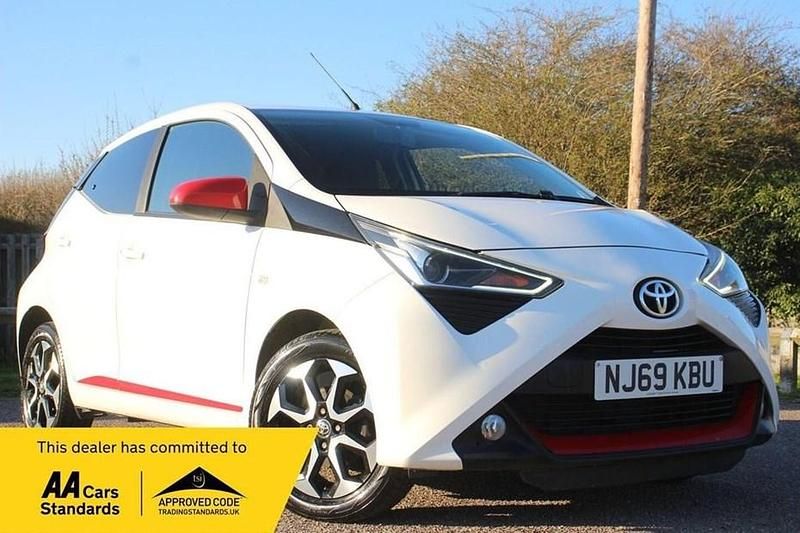 Used Toyota Aygo Trend 72 HP (52 kW) 2019 Blue Hatchback