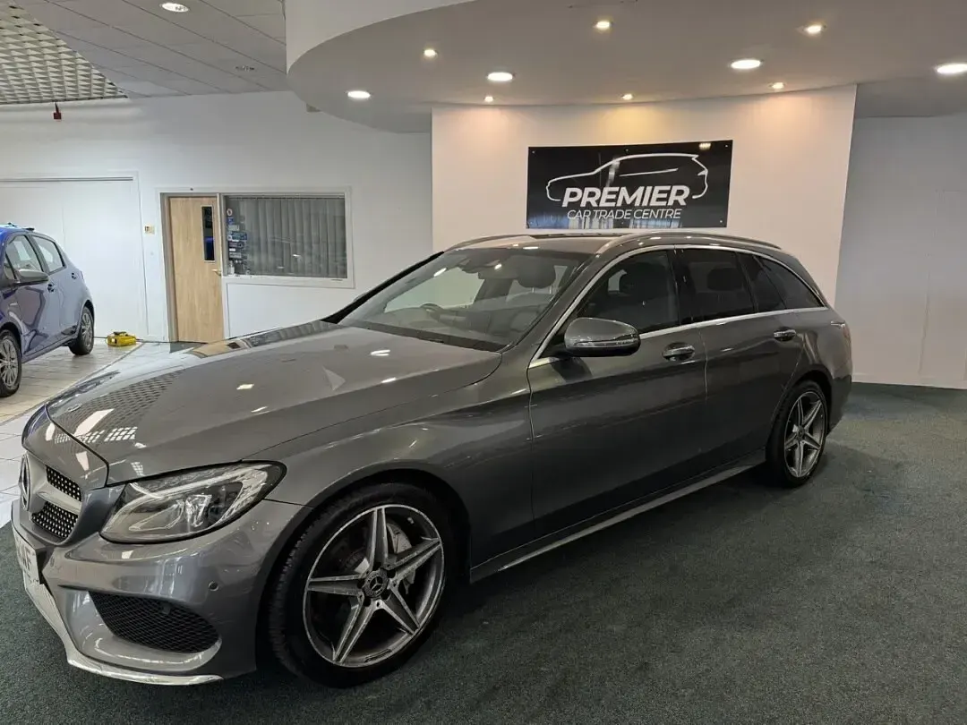 Used Mercedes C220 AMG line 2018 Grey Estate