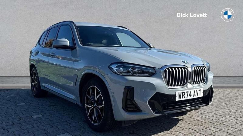Grey Used 2024 BMW X3 M Sport SUV | £44,990 (A bit pricey) - Image 1/4