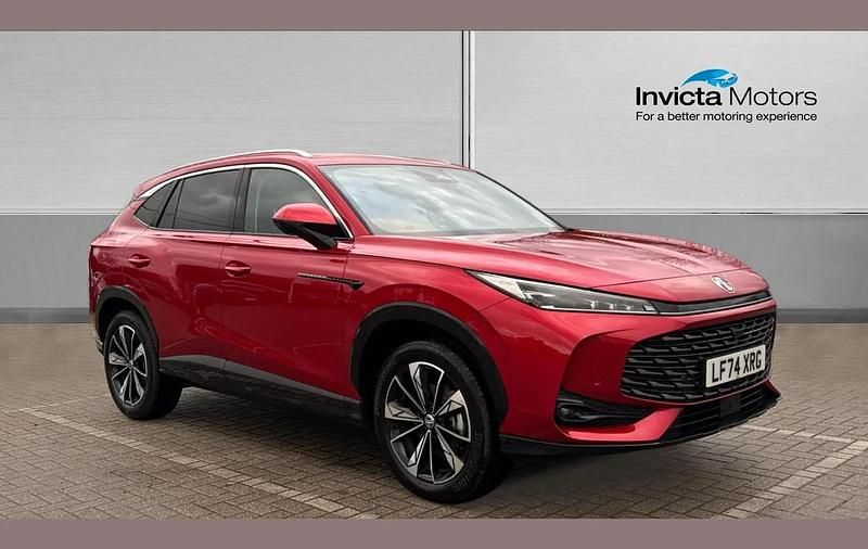 Red Used 2024 MG HS Trophy SUV | £17,650 (Fair price) - Image 1/4