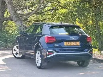 Used Audi Q2 S-Line 150 HP (110 kW) 2021 Blue SUV