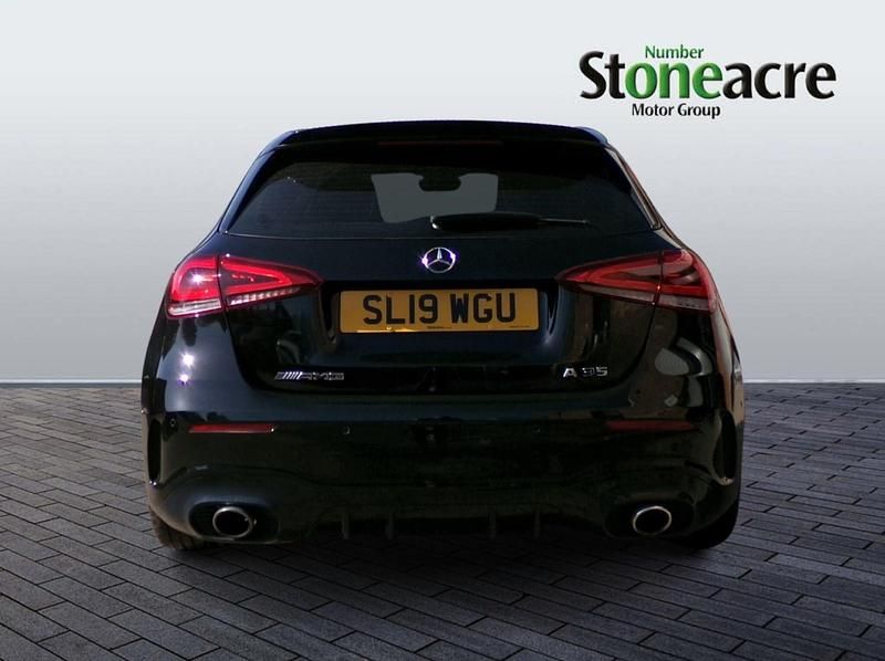 Used Mercedes A35 AMG Premium 301 HP (221 kW) 2019 Black Hatchback