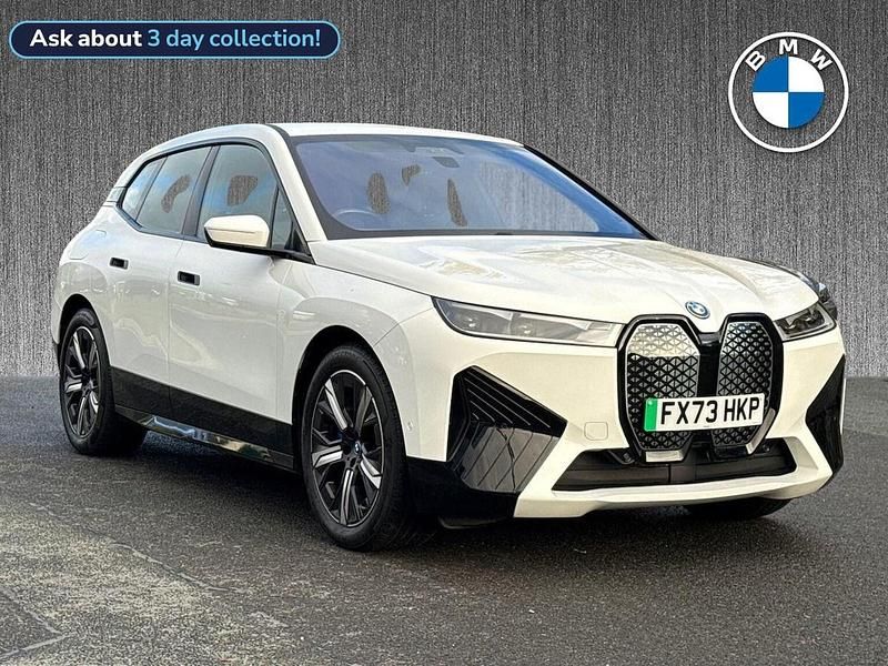 White Used 2023 BMW iX M Sport SUV | £38,289 (Fair price) - Image 1/4