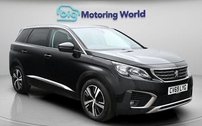 Used Peugeot 5008 Allure 131 HP (96 kW) 2020 Black SUV