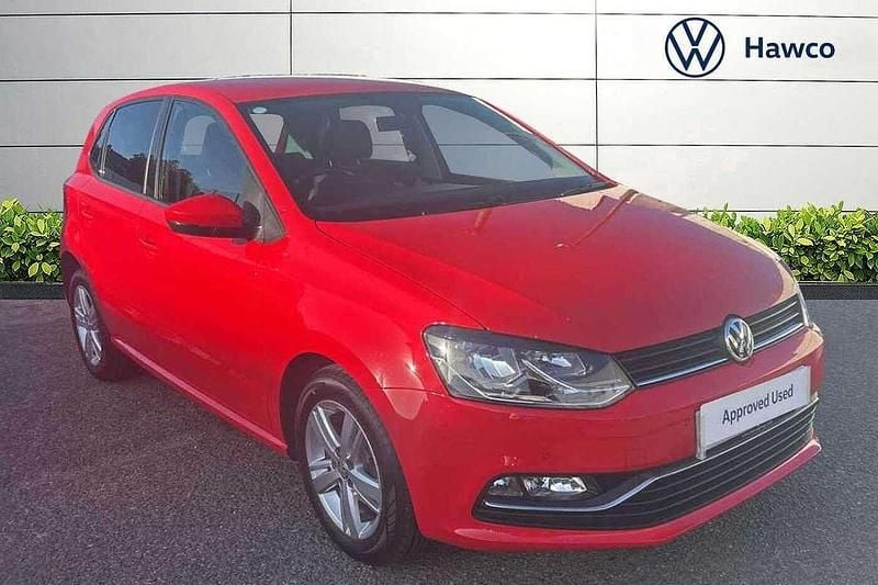 Red Used 2017 VW Polo Edition Hatchback | £9,995 (Fair price) - Image 1/4