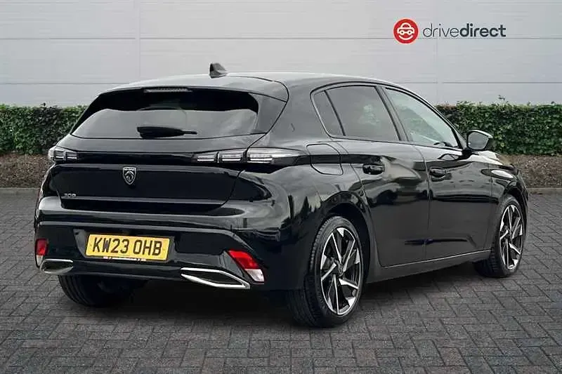 Used Peugeot 308 Allure Premium 130 HP (95 kW) 2023 Black Hatchback