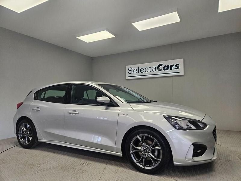 Silver Used 2019 Ford Focus ST-Line Hatchback | £11,495 (Fair price) - Image 1/4