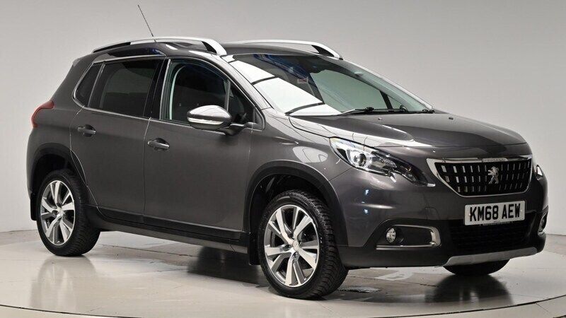 Grey Used 2018 Peugeot 2008 Allure SUV | £8,980 (Fair price) - Image 1/4