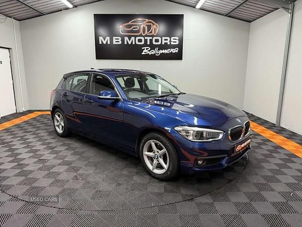 Used BMW 116 Comfort Edition 2018 Blue Hatchback