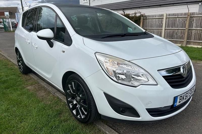 White Used 2011 Vauxhall Meriva Edition MPV | £2,295 (Good price) - Image 1/1