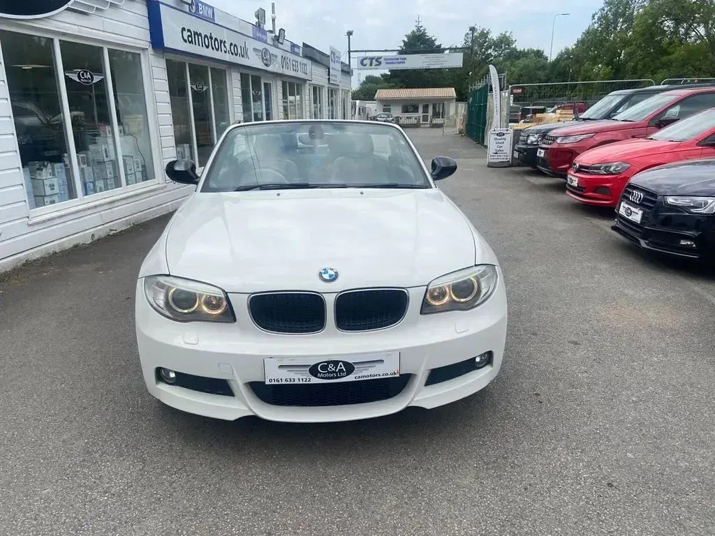 Used BMW 118 Cabriolet Sport Line 2013 White Cabriolet