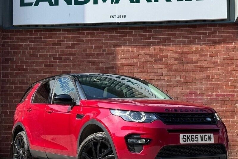 Red Used 2015 Land Rover Discovery Sport HSE SUV | £12,475 (Fair price) - Image 1/1
