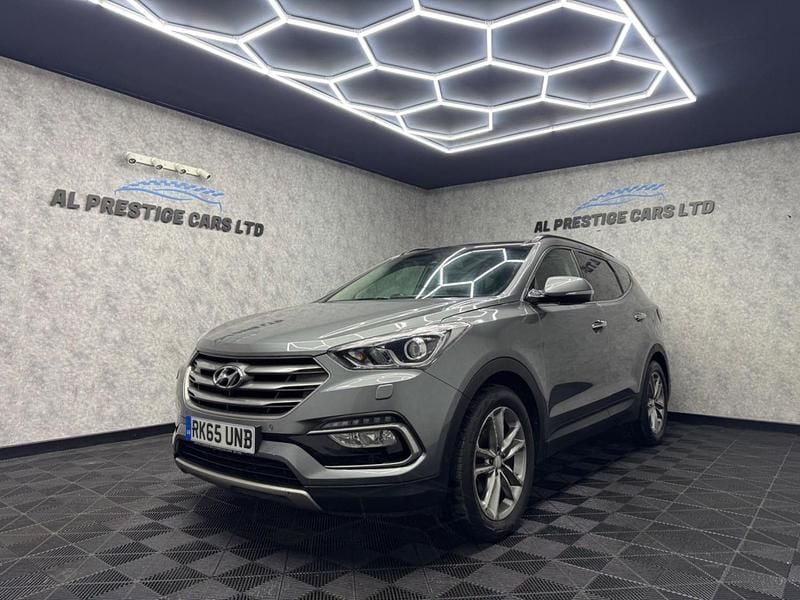 Used Hyundai Santa Fe Premium SE 2015 Silver SUV