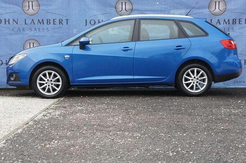 Used Seat Ibiza ST SE 105 HP (77 kW) 2011 Blue Estate