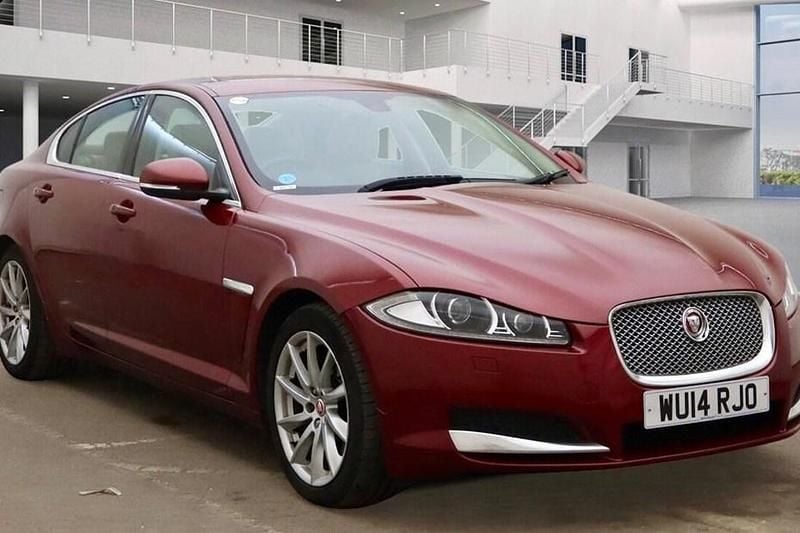 Red Used 2014 Jaguar XF Premium Luxury Sedan | £5,495 (Good price) - Image 1/1