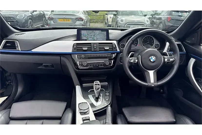 Used BMW 420 M Sport 184 HP (135 kW) 2019 Black sapphire metallic paint Cabriolet