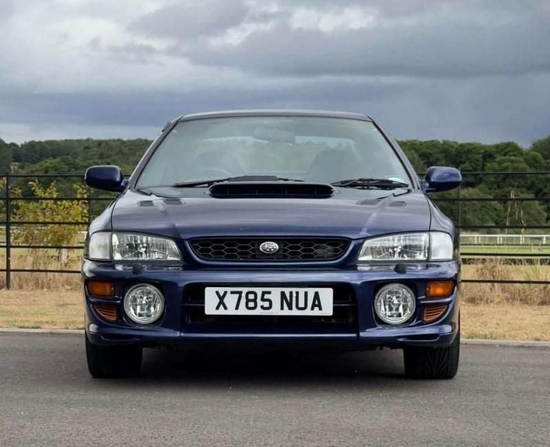 Used Subaru Impreza 218 HP (160 kW) 2000 Blue Sedan