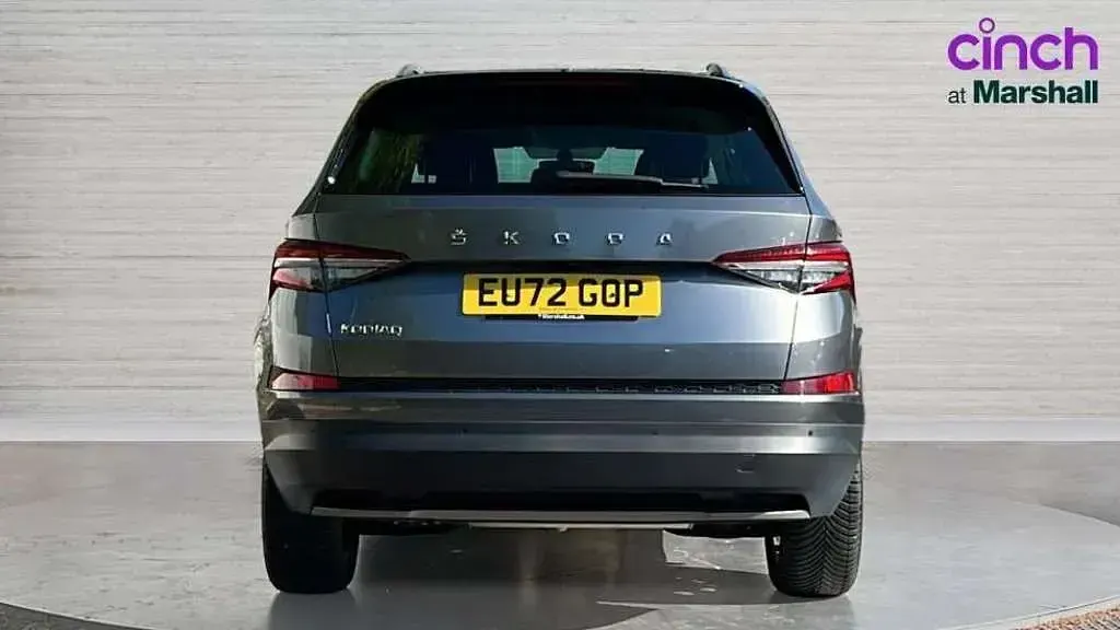 Used Skoda Kodiaq SE Drive 150 HP (110 kW) 2022 Graphite grey metallic SUV