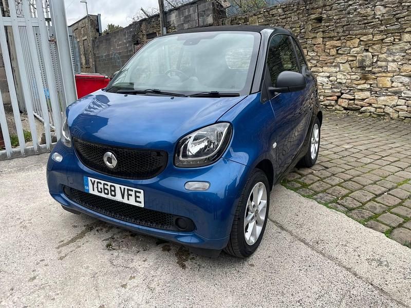 Used Smart ForTwo Coupé Passion 71 HP (52 kW) 2018 Black Coupe