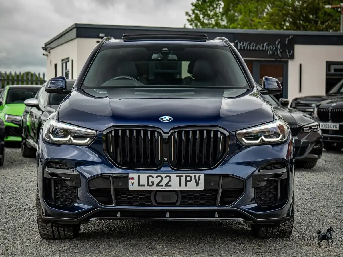 Used BMW X5 M Sport 394 HP (289 kW) 2022 Blue SUV