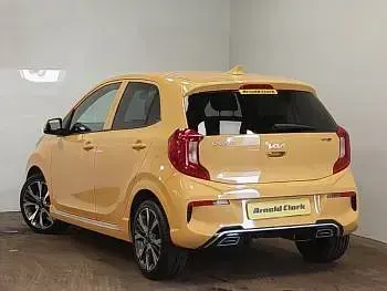 Used Kia Picanto GT-Line 66 HP (48 kW) 2023 Yellow Hatchback
