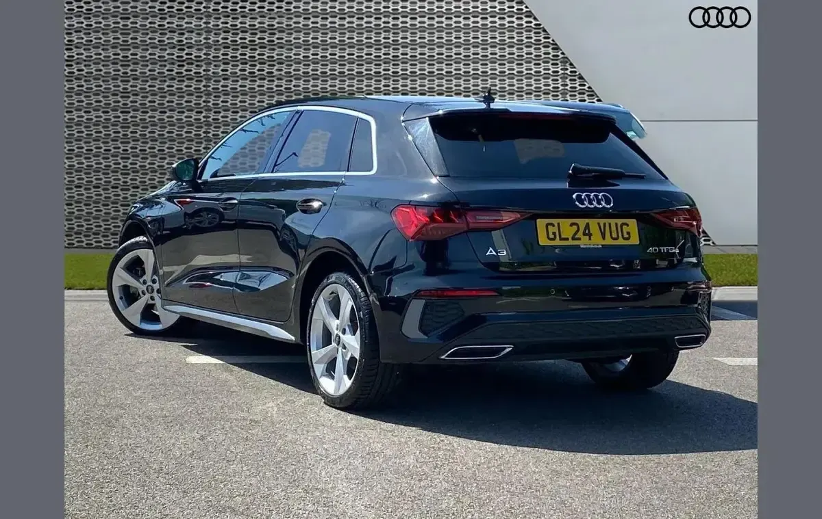 Used Audi A3 e-tron S-Line 200 HP (147 kW) 2024 Black Hatchback
